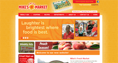 Desktop Screenshot of mikesfreshmarket.com